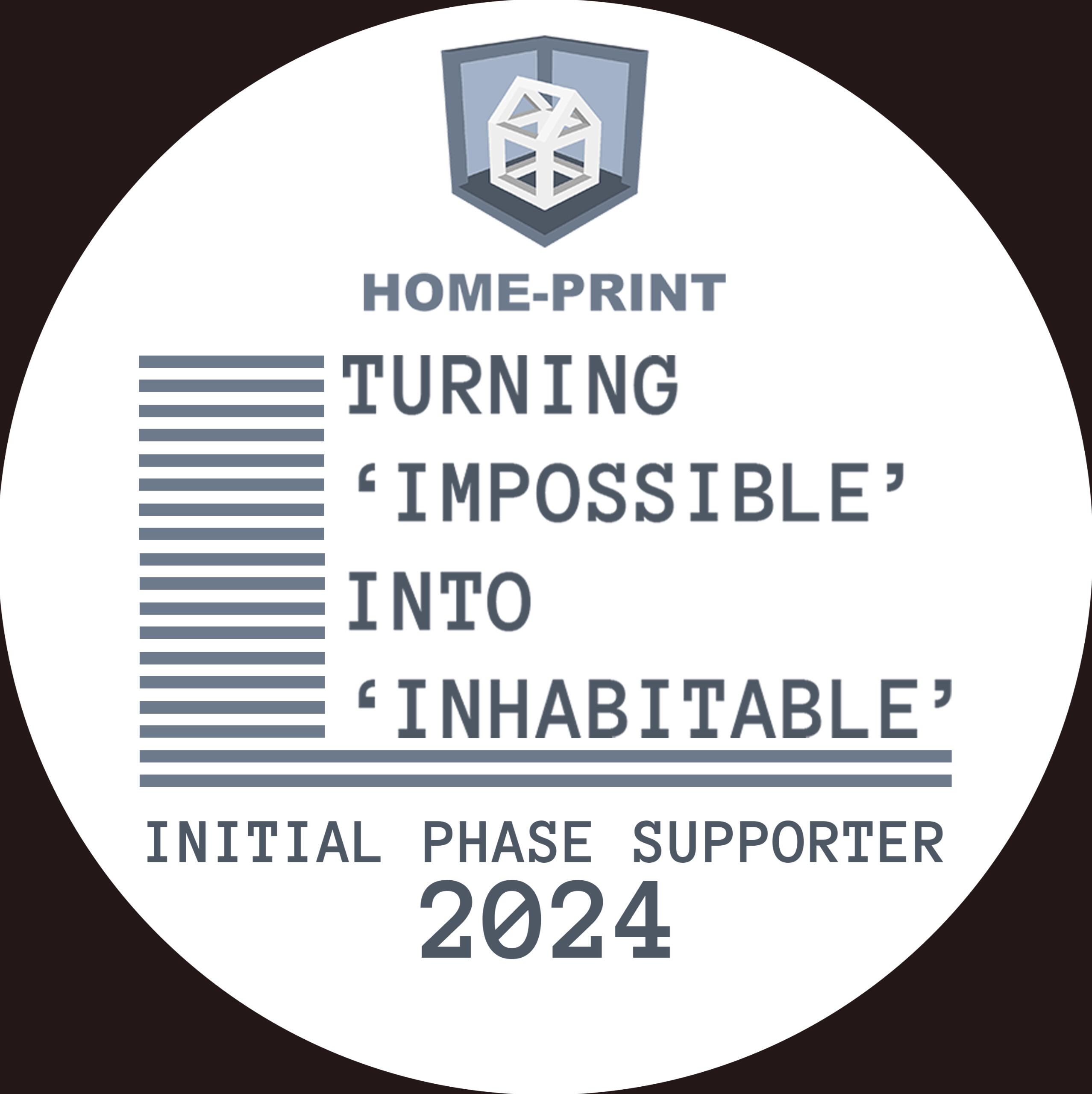 HOME-PRINT Sticker Image